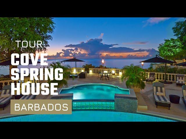 Tour of Cove Spring House, St. James, The Garden, Barbados - Luxury Villa