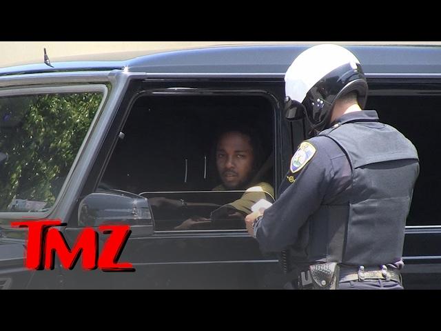 KENDRICK LAMAR DAMN! BEV HILLS COPS LOVE ME | TMZ