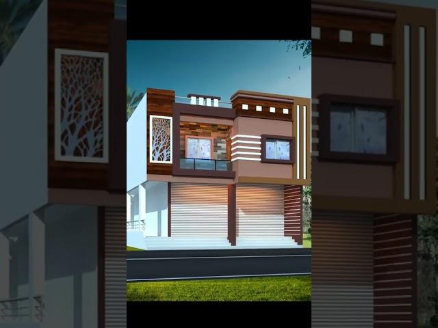 30'x60' Beautiful Elevation by Ar.Tushar Waykos. #shorts