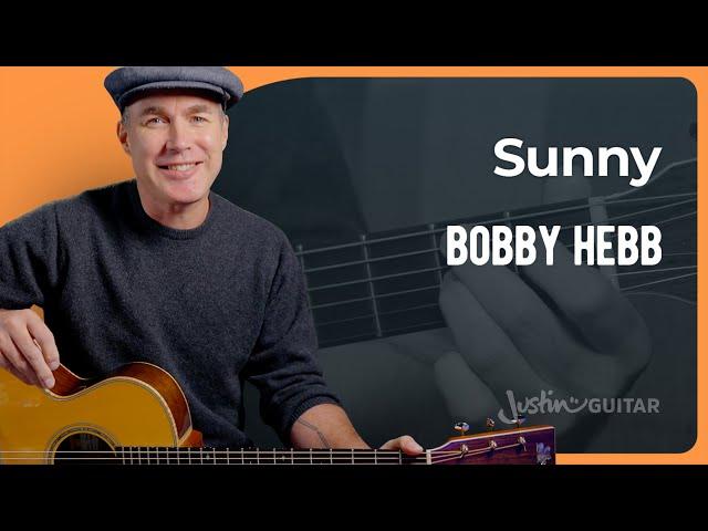 Sunny by Bobby Hebb | Guitar Lesson