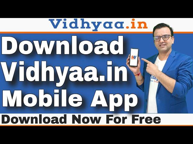 Vidhyaa.in Mobile App | Download Vidhyaain App Free From Play Store #vidhyaain #vidhyaa