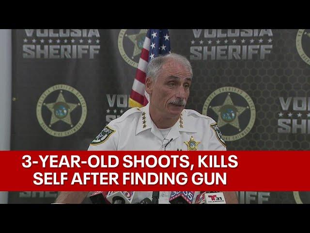Toddler dead after accidentally shooting self with gun he found