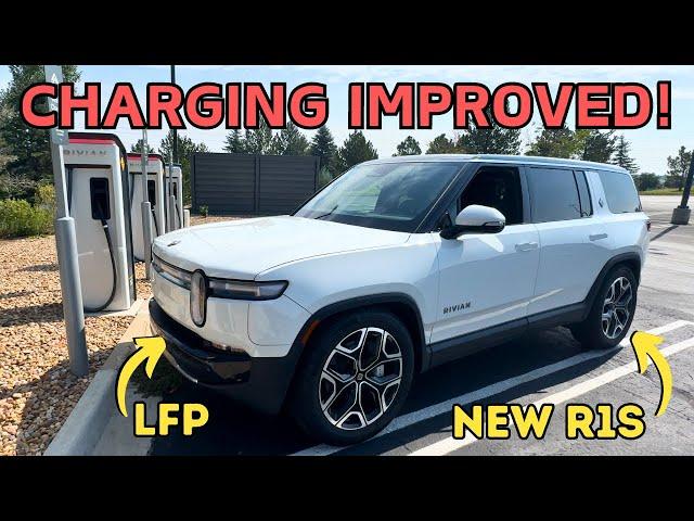 Rivian Reduces Standard LFP Charging Time By Over 15 Minutes 0-100% w/ New OTA Update