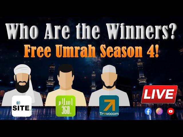 Free Umrah Winners Announcement  & More Surprises 