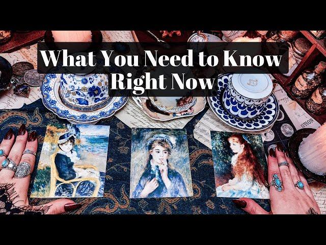 What You Need to Know Right Now - Coffee & Tarot Pick a Card