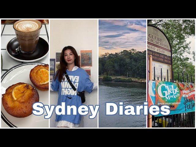 Sydney Diaries #1 悉尼生活日记/和我逛去周六Glebe集市吧！