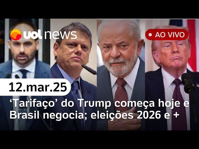 Conta de luz dispara e inflação bate recorde; Trump começa 'tarifaço', e Brasil negocia | UOL News