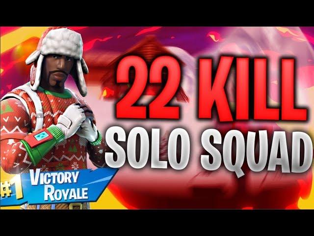 REKORUMU KIRDIM! 22 KILL! SOLO SQUAD (Türkçe Fortnite)