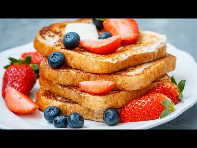 Eggless French Toast Recipe