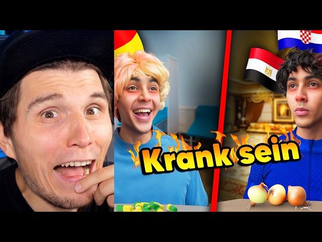 Paluten REAGIERT auf Deutsche vs Ausländer beim KRANK sein