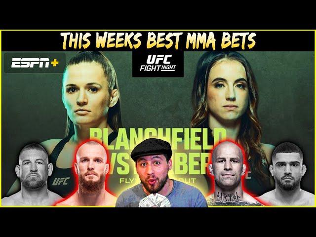 This Weeks Best MMA Bets - UFC Vegas 107 Betting Breakdown Blanchfield vs Barber | Lock Of The Week
