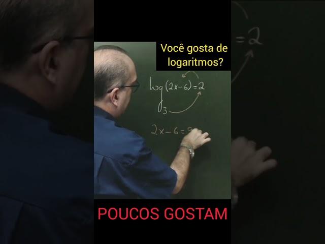 Por que LOGARITMOS é um assunto que a maioria não gosta?