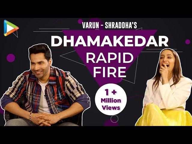 BLOCKBUSTER: Varun-Shraddha’s rapid fire on Prabhas, SRK, Hrithik, Salman, Tiger| Street Dancer 3D