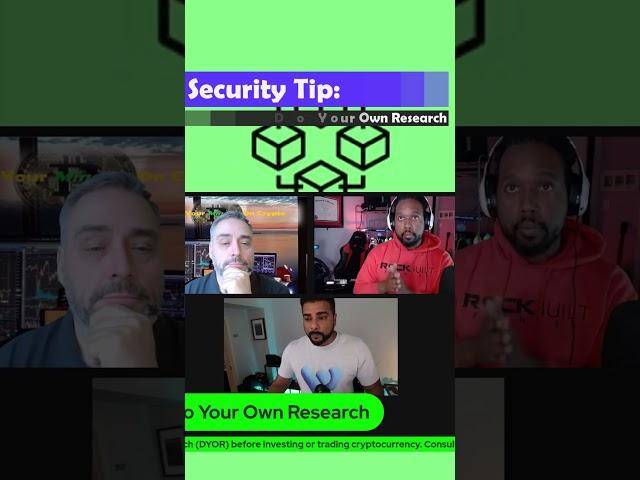 #Crypto Security Tips With #CryptoJar #SHORTS