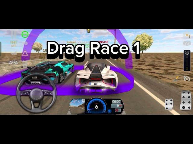 Bugatti Divo Vs Lotus Evija Drag Race  | Driving School Sim | Android High Graphics