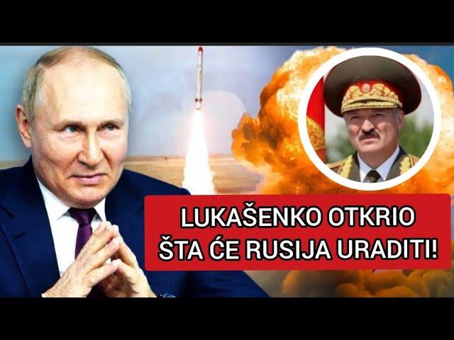 "RUSIJA BI MOGLA DA UPOTREBI NAJOPASNIJE ORUŽJE!" Lukašenko otkrio preko čega Moskva neće preći!