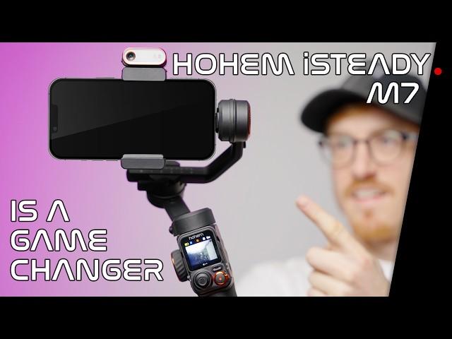 This CHANGES Everything | HOHEM iSTEADY M7 Phone Gimbal With AI Camera + Detachable Screen | REVIEW