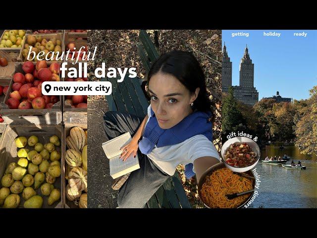 fall days in nyc | hosting holiday dinners, gift ideas & lovely moments