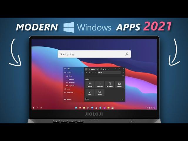 Best Apps for Easy Windows Customization | 2021 | Windows 10 | JIOLOJI