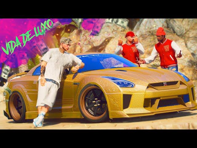 GTA V: VIDA DE LUXO - VIERAM ME ZOAR... MAS EU MOSTREI O MEU GTR DE OURO PURO PRA ELES! - #02