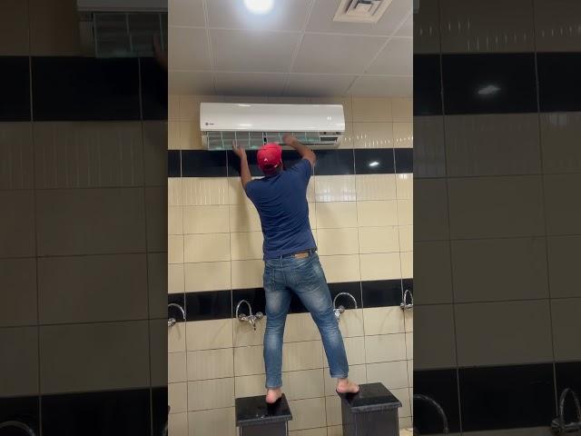 اسباب ضعف التبريد عدم صيانة التكييف #viral #العمل #hvac #تكييف