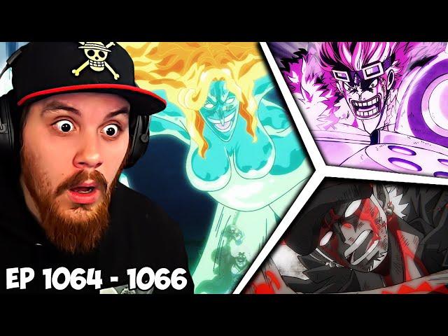 One Piece Episode 1064, 1065 & 1066 Reaction - BIG MOM GOING DOWN!