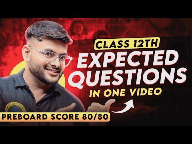 Maths Expected Questions Class 12 Maths in 1 Video I Class 12 Maths Revision I Class 12 Maths