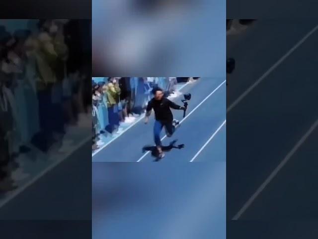 Camera Man Faster than Athlete  #trending #race ,#100m #olmpic # #athletics #trackandfield #song