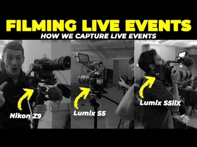 How to APPROACH FILMING & EDITING Live Events | BROLL + Interviews + Edit Breakdown | Lumix + Nikon