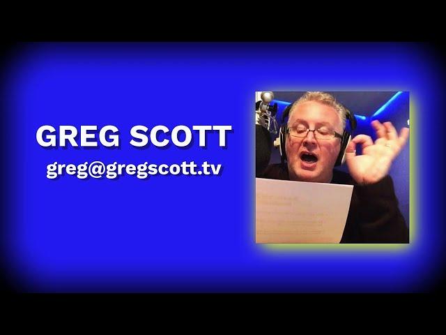 GREG SCOTT - 60 sec VOICE DEMO (2023)