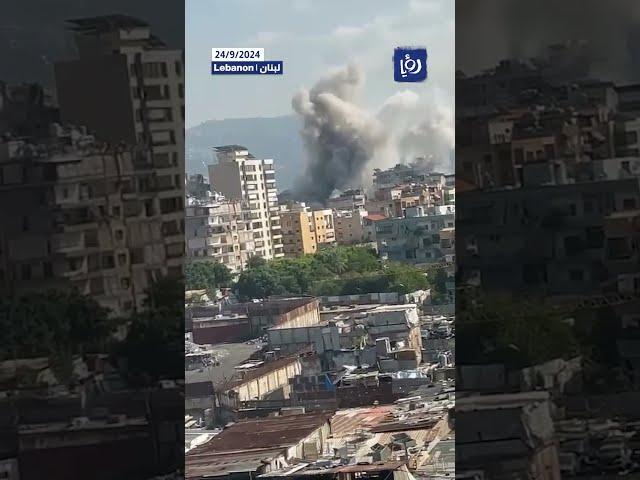 Brutal footage emerges following an airstrike on Dahieh, south Beirut