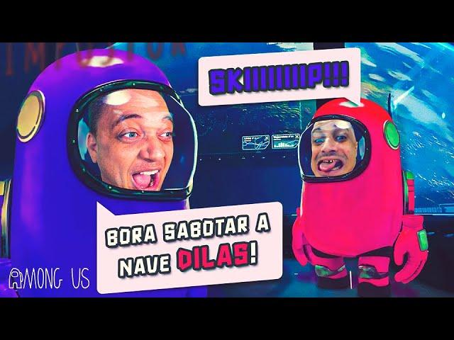 AMONG US E TOURETTES ft. DILERA [ TERCEIRO IMPOSTOR ]