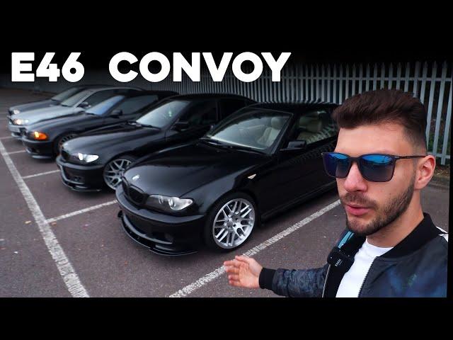 BIGGEST E46 UK CAR MEET | 50+ E46 M3s Supercharged, Turboed • at Car Audio Security