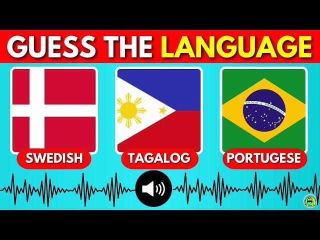 Guess The Language By Voice ️️ LANGUAGE QUIZ