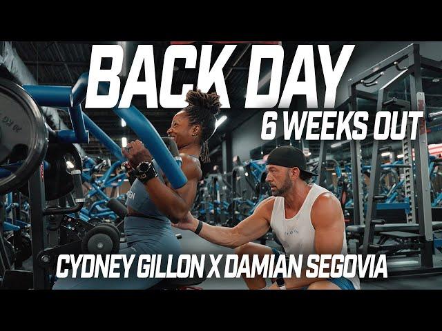 Build a Figure Champion Back with 7X Olympia Champ Cydney Gillon and Coach Damian Segovia