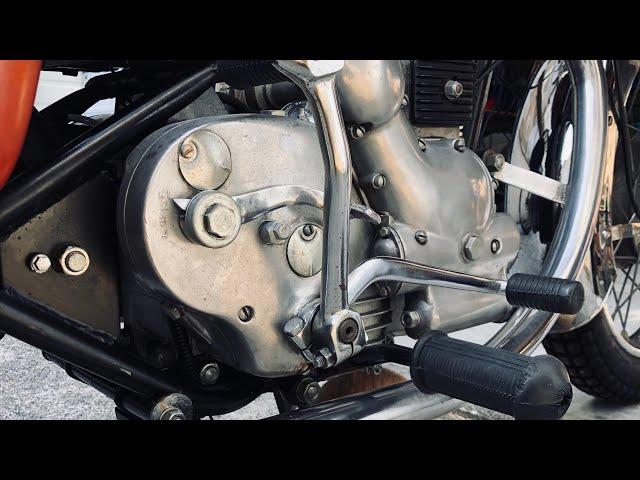 右チェンジ逆シフト　ニュートラルファインダーの操作【Royal Enfield bullet350】