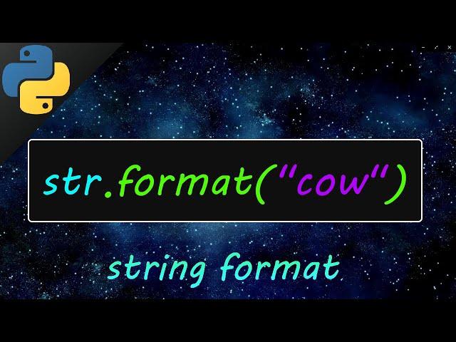 Python string format 