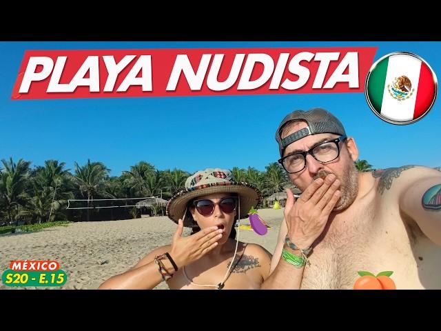 FUIMOS a una PLAYA NUDISTA en MÉXICO  ZIPOLITE y MAZUNTE