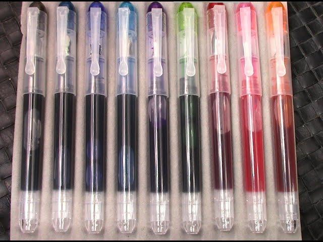 AliEpress 9 Pens, Great Ink Colors, Write well, Low Cost