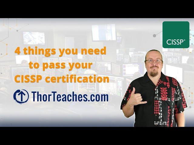 CISSP Tips and Tricks | The 4 things you need to pass your CISSP certification