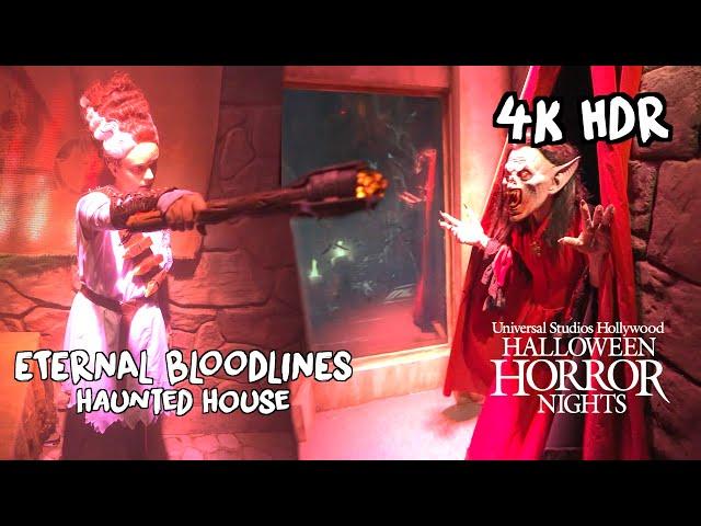 Eternal Bloodlines haunted house at Halloween Horror Nights 2024