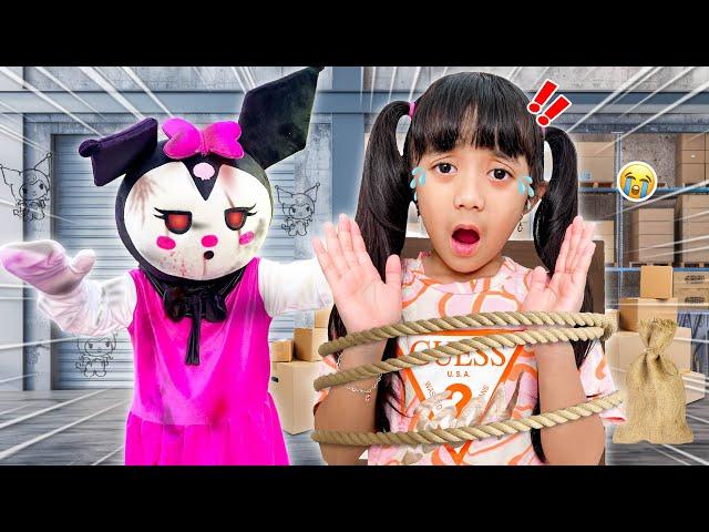 SAMANTHA 24 JAM DI TEROR BADUT KUROMI SANRIO DAN LABUBU PINK SAMPAI PINGSAN  KOMPILASI VIDEO