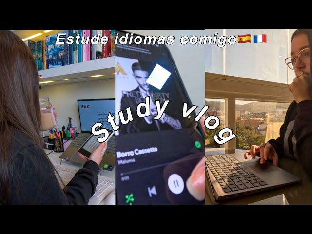 Estudando 2 idiomas ao mesmo tempo: um vlog pra te motivar