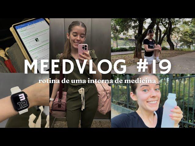 SÁBADO CHEIO: CORRIDA, MEDCURSO E PLANTÃO SANTA CASA | MEEDVLOG #19- ROTINA DE UMA INTERNA MEDICINA