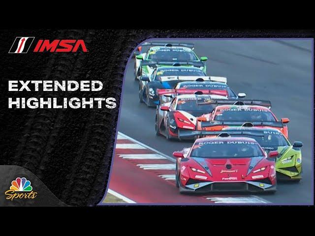 IMSA EXTENDED HIGHLIGHTS: 2024 Lamborghini Super Trofeo at COTA | 9/1/24 | Motorsports on NBC