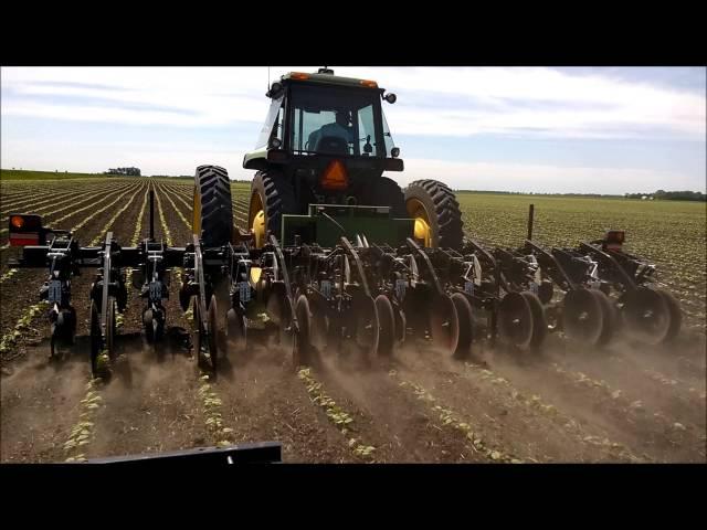 Tuning Reichhardt PSR Sonic Implement Guidance System using Slide Hitch for Cultivating