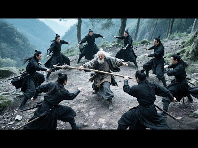 Tattered beggar turns out to be hidden master—defeats 10 men solo!