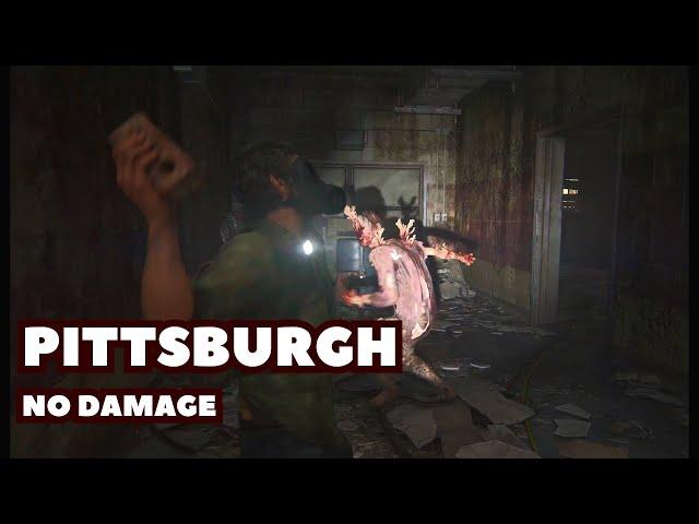 The Last of Us Part 1 Remake Grounded Difficulty | No Damage: Pittsburgh Encounters [PS5 - 4K HDR]