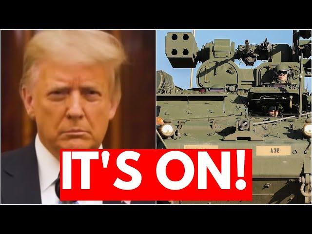 Trump RUSHES Heavy Weapons To The Border