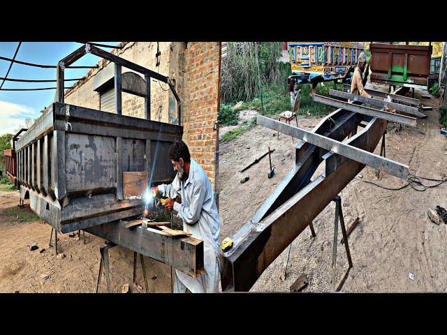 How Hydraulic Tractor Trolley is Made | Complete Handmade Manufacturing Process of Tractor Trolley